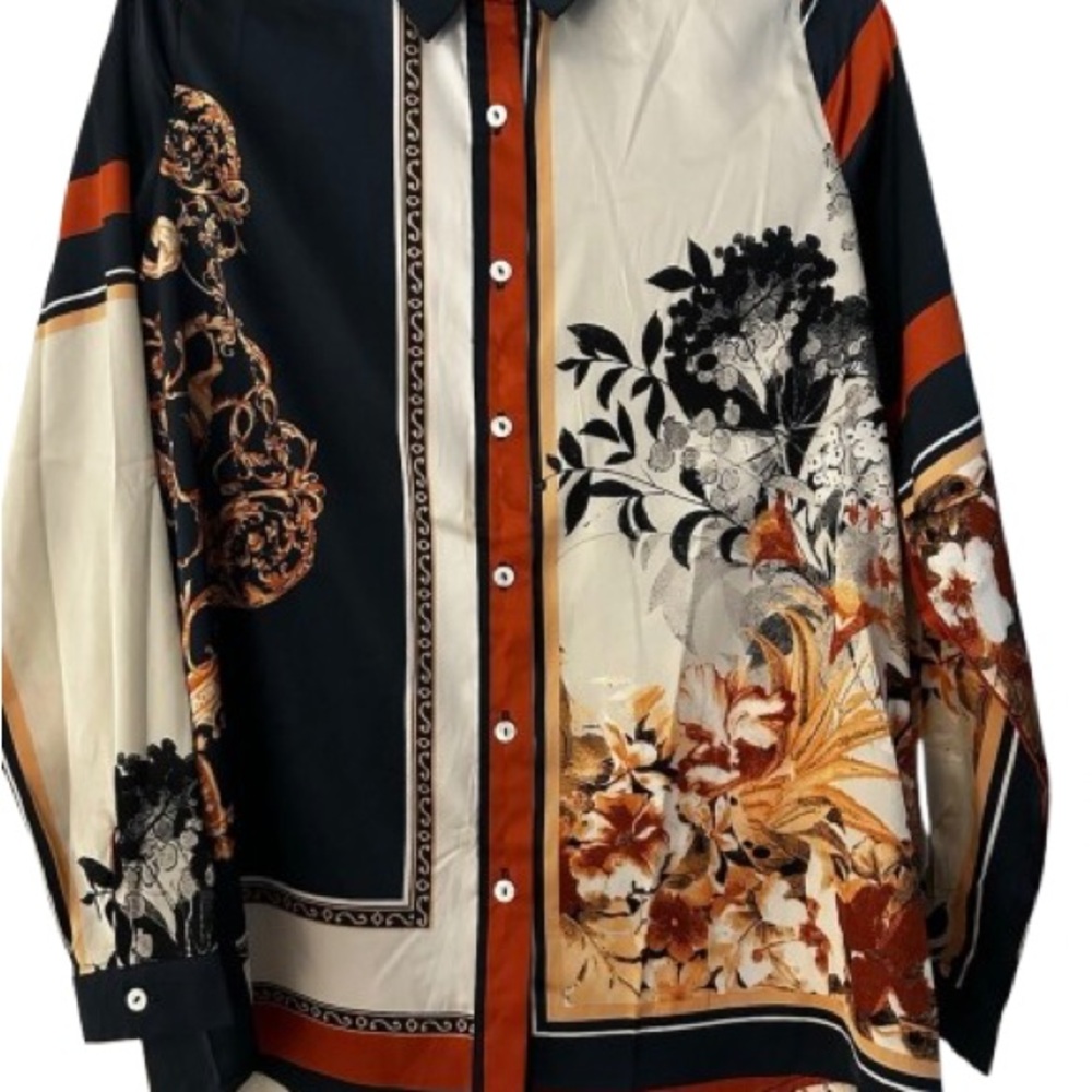 Beautiful Versatile Style Floral Blouse